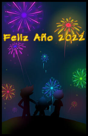 dibujo de año nuevo